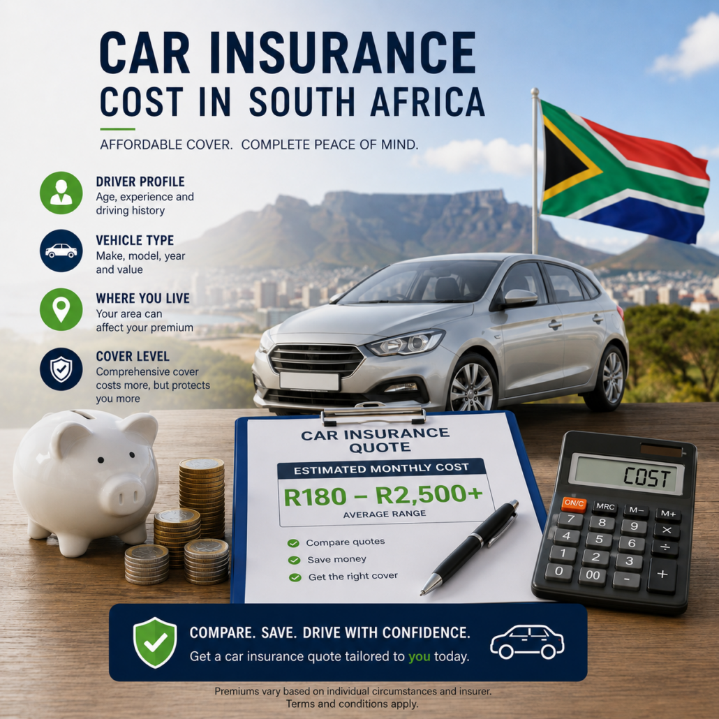 car insurance cost South Africa